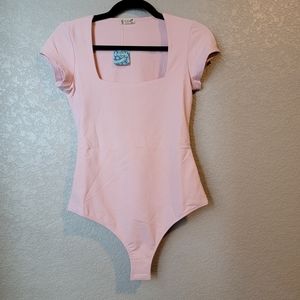 Fair and Square Neck Duo Bodysuit